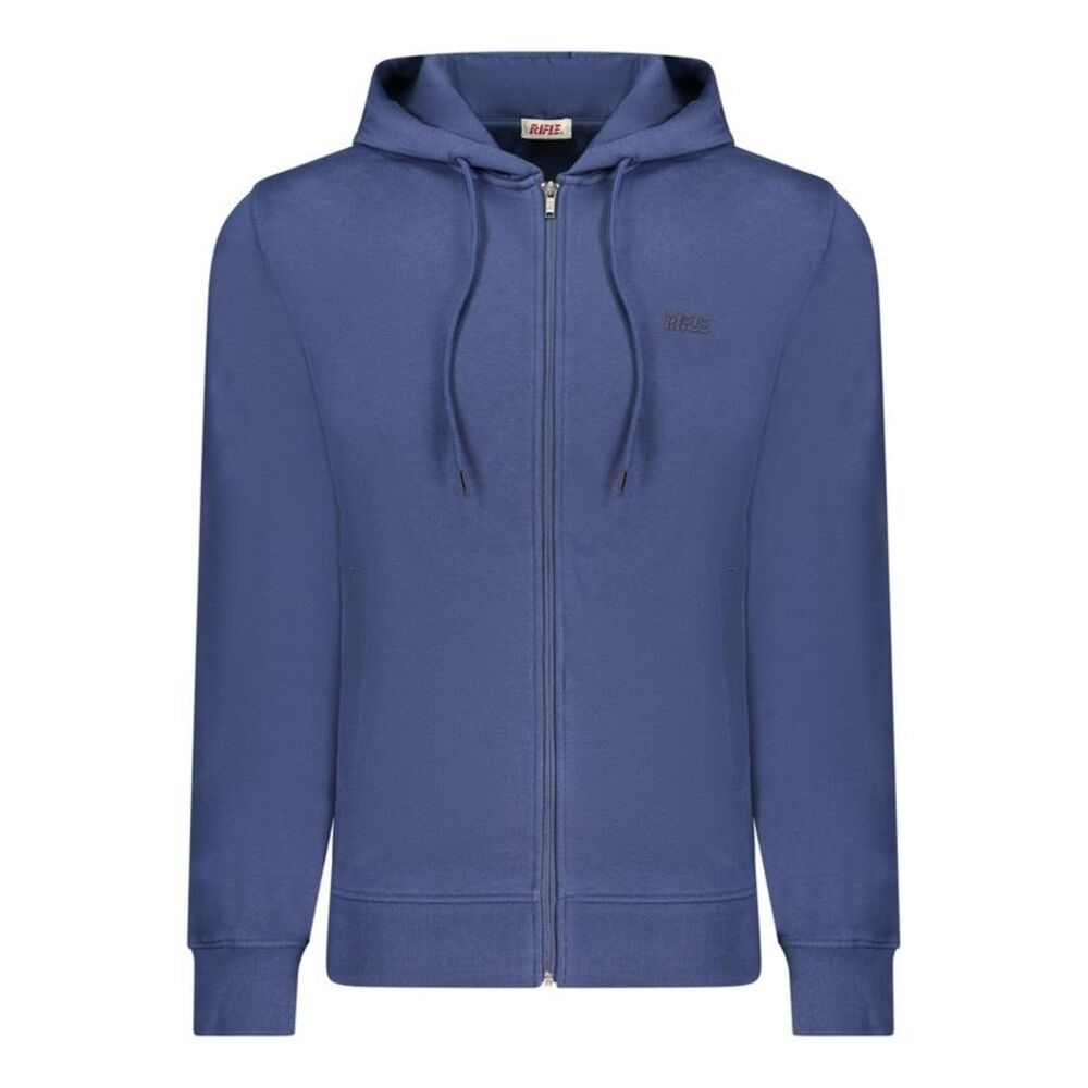 Rifle Blue Cotton Men's Men's Hoodie